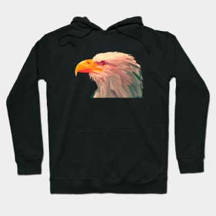 eagle low poly Hoodie